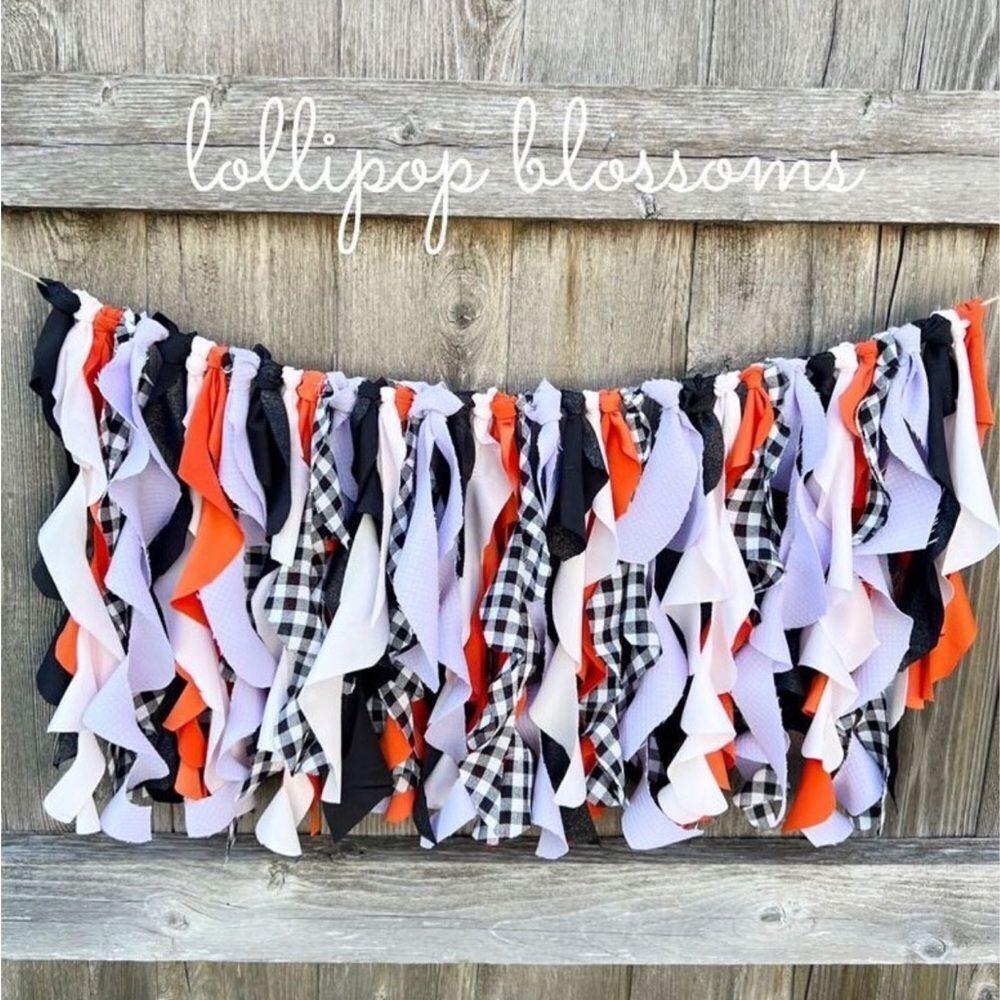 Halloween Ruffle Garland
